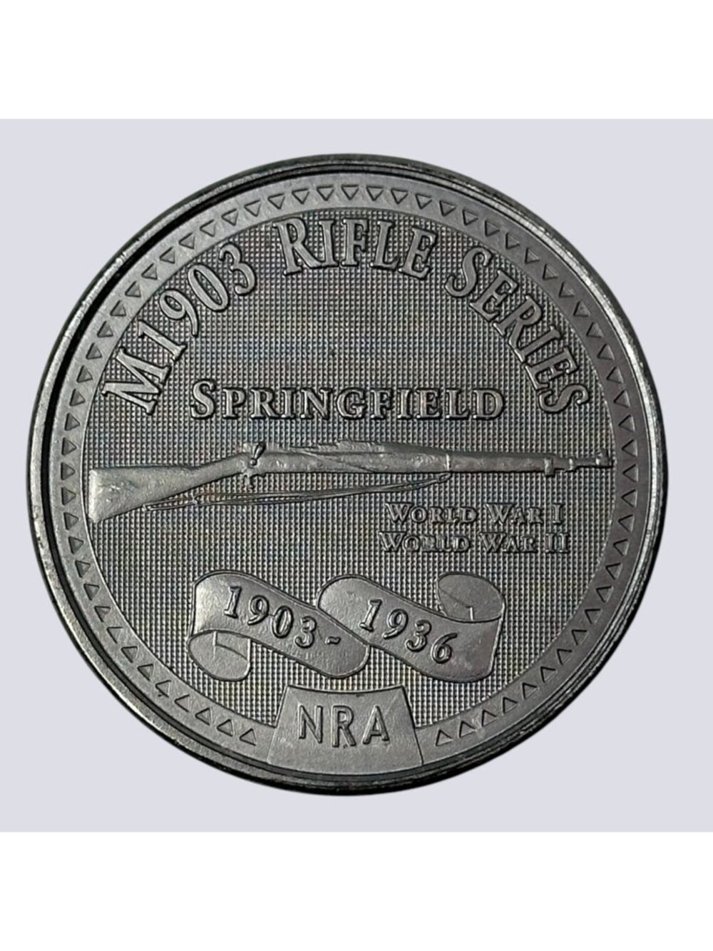 M1903 Springfield Rifle Series NRA Commemorative Coin 1903–1936 National Rifle A